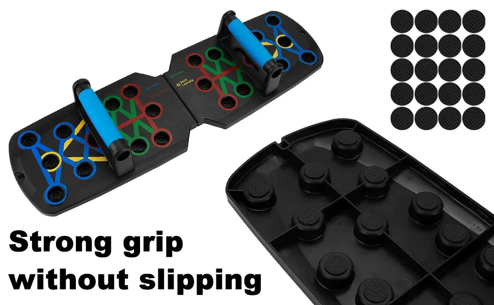 28 in 1 Push Up Rack Board System Fitness Workout Train Home Gym Exercise Stands